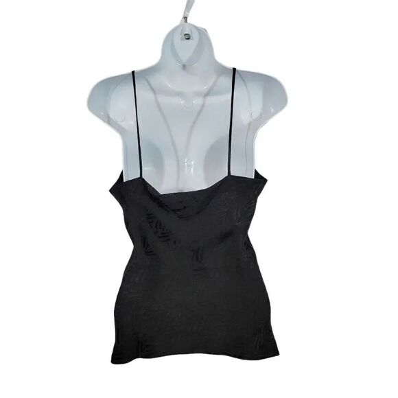 NEW Vintage 80's Fabuleux 100% Silk Open Front Blouse with Matching Cami Size 8 - Picture 7 of 14